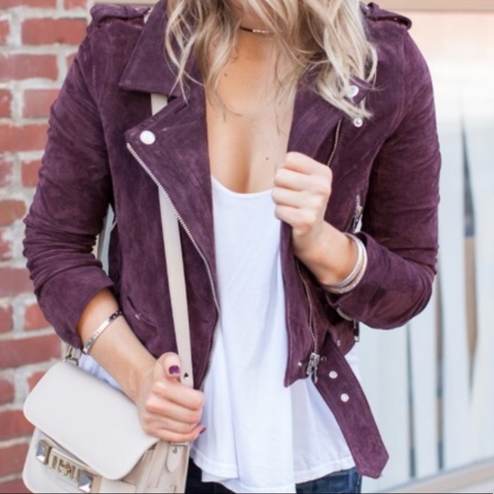 Blank NYC Suede Jacket NWOT
